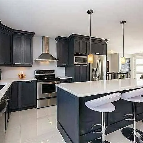Renovated kitchen in Toronto