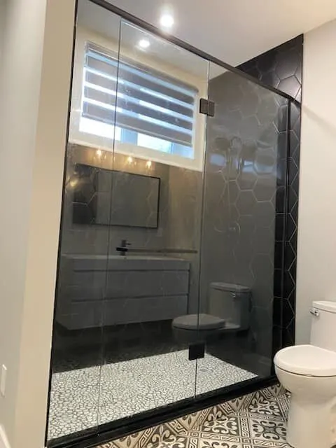 Renovated bathroom in Toronto